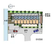 ★手数料０円★小平市小川町２丁目　月極駐車場（LP）